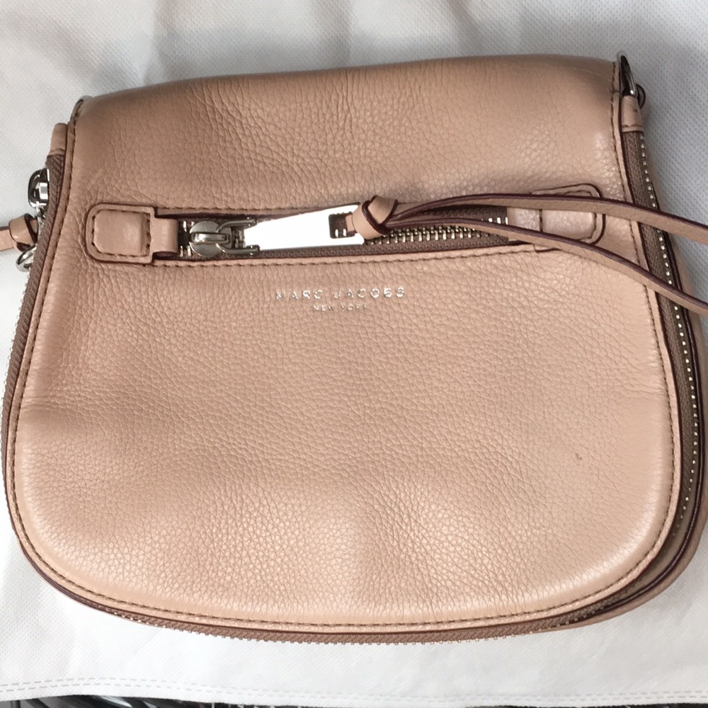 MARC JACOBS Small Nomad Leather Handbag - Blush Pink No Strap